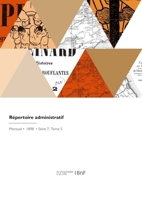 Répertoire administratif 2329953038 Book Cover