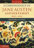 A Chronology of Jane Austen and Her Family: 1600-2000 1107615127 Book Cover