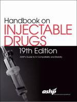 Handbook on Injectable Drugs 1585285595 Book Cover