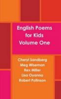 English Poems for Kids - Volume One 1300775866 Book Cover