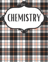 Halloween Plaid Chemistry Notebook: Large Hexagon Paper for Chemists and Chemistry Majors 108876391X Book Cover