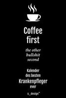 Kalender 2020 für Krankenpfleger: Wochenplaner / Tagebuch / Journal für das ganze Jahr: Platz für Notizen, Planung / Planungen / Planer, Erinnerungen & Sprüche (German Edition) 1676484426 Book Cover