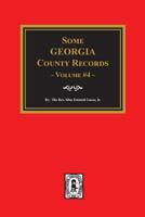 Some Georgia County Records 0893080586 Book Cover