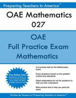 Oae Mathematics 027: Oae Math Study Guide 1540400816 Book Cover