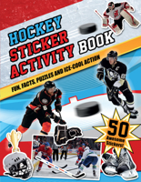 Hockey Sticker Activity Book: Fun, Facts, Puzzles and Ice-Cool Action 178097292X Book Cover