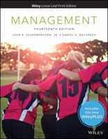 Management, WileyPLUS NextGen Card with Loose-leaf Set 1119497981 Book Cover