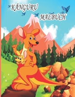 K�nguru Malbuch: Malbuch f�r Kinder, Jungen und M�dchen, Kleinkinder, sch�nen Illustrationen f�r alle Altersgruppen B09SC1RFZ9 Book Cover
