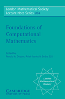 Foundations of Computational Mathematics (London Mathematical Society Lecture Note Series) 0521003490 Book Cover