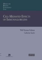 Cell-Mediated Effects of Immunoglobulins 0412118211 Book Cover