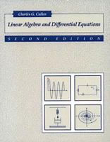 Linear Algebra and Differential Equations: An Integrated Approach (PWS-Kent Series in Engineering) 0871502623 Book Cover