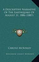 The Charleston Earthquake, August 31, 1886 - Primary Source Edition 1017223319 Book Cover