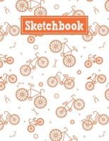 Sketchbook: 8.5 x 11 Notebook for Creative Drawing and Sketching Activities with Unique Bicycle Themed Cover Design 1709823542 Book Cover