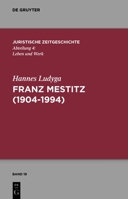 Franz Mestitz (1904-1994) (German Edition) 3111388425 Book Cover