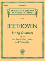 Early String Quartets: Op. 18 Complete (Dover Miniature Scores) 1442126485 Book Cover