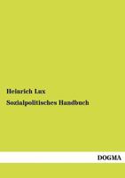 Sozialpolitisches Handbuch 3846039454 Book Cover