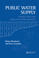 Public Water Supply: Models, Data and Operational Management 0419232206 Book Cover