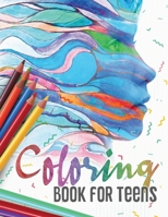 Teens Flower Colouring Book 1998811646 Book Cover