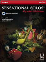 Sensational Solos! Popular Christmas (Play-Along Book and CD) - Trumpet 1569397856 Book Cover