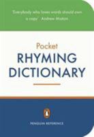 The Penguin Pocket Rhyming Dictionary (Dictionary, Penguin) 0141027215 Book Cover