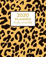 2020 Planner Weekly and Monthly: Calendar View Organizer Agenda With Inspirational Motivational Positive Affirmation Quotes / Jan 2020 to Dec 2020 / Leopard Print Cover 167638216X Book Cover