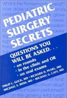 Pediatric Surgery Secrets 156053317X Book Cover