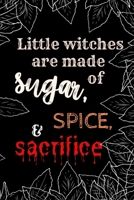 Little Witches are Made of Sugar, Spice, and Sacrifice: Blank Spellbook 1694529053 Book Cover