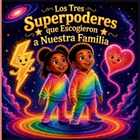 Los Tres Superpoderes que Escogieron a Nuestra Familia: En un universo lleno de hermosas estrellas, tres dioses mágicos y poderosos eligieron a ... crecemos y brillamos juntos para siempre. B0HC5XRXT3 Book Cover
