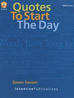 Quotes to Start the Day 086530422X Book Cover