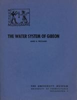 The Water System of Gibeon 0934718148 Book Cover