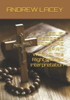 JESUS' MESSAGE FROM THE SPIRIT WORLD: The Right-Minded Interpretation B0D845CG4P Book Cover