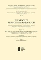 Iranisches Personennamenbuch V/3: Iranische Namen in Nebenuberlieferungen Indogermanischer Sprachen 3700188080 Book Cover