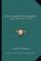 Giovanni Durando: Cenni Biografici (1879) 1141112515 Book Cover