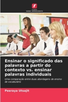 Ensinar o significado das palavras a partir do contexto vs. ensinar palavras individuais 6202368160 Book Cover