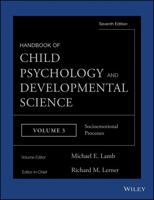 Handbook of Child Psychology and Developmental Science, Volume 3: Socioemotional Processes 1118136799 Book Cover