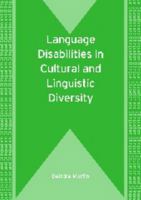 Language Disabilities in Cultural and Linguistic Diversity 1847691595 Book Cover