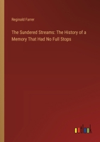 The Sundered Streams: The History of a Memory That Had No Full Stops B08JDTQZ6Q Book Cover