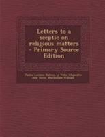 Cartas a un escéptico en materia de religión 101599346X Book Cover