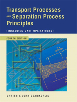 Transport Processes and Separation Process Principles: Includes Unit Operations 8120326148 Book Cover