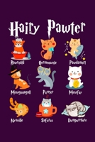 Hairy Pawter: Hilarious Kitten Notebook with Lined Paper. Great for Cats Owners and Anyone with Kitties. 1672071194 Book Cover