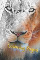Lions Coloring Pages: Lions Beautiful Drawings for Adults Relaxation 1090739877 Book Cover
