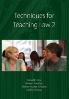 Techniques for Teaching Law 2 1594607508 Book Cover