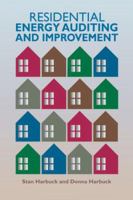 Residential Energy Auditing and Improvement 8770229252 Book Cover