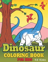 Dinosaur Coloring Book For Kids 4-8 Years: Sparkle Dinosaur Coloring Book For Boys And Girls | 4-8 | Activity BONUS For All Kids null Book Cover