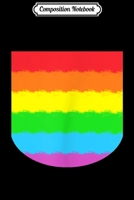 Composition Notebook: LGBT Pocket Rainbow Design Gay Pride  Journal/Notebook Blank Lined Ruled 6x9 100 Pages 1672599741 Book Cover