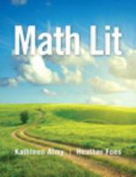 Math Lit + Mymathlab Access Card: A Pathway to College Mathematics 0321900928 Book Cover