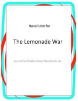 Novel Unit for the Lemonade War 1503257517 Book Cover