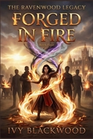 Forged in Fire: A Reverse Harem Paranormal Academy Romance (The Ravenwood Legacy Book 4) (The Ravenwood Legacy Series) B0GCHGRD6C Book Cover