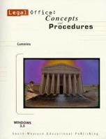 Legal Office: Concepts and Procedures (with Template) 0538719176 Book Cover