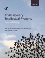 Contemporary Intellectual Property: Law and Policy 0199263396 Book Cover