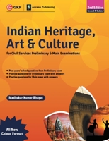 Indian Heritage, Art and Culture (Preliminary & Main) 2ed - Multicolour Book 9389161649 Book Cover